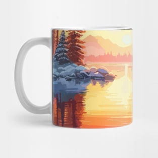 Winter Sunset Mug